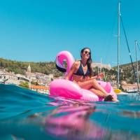 Sailing trip to Pakleni islands   Hen Croatia