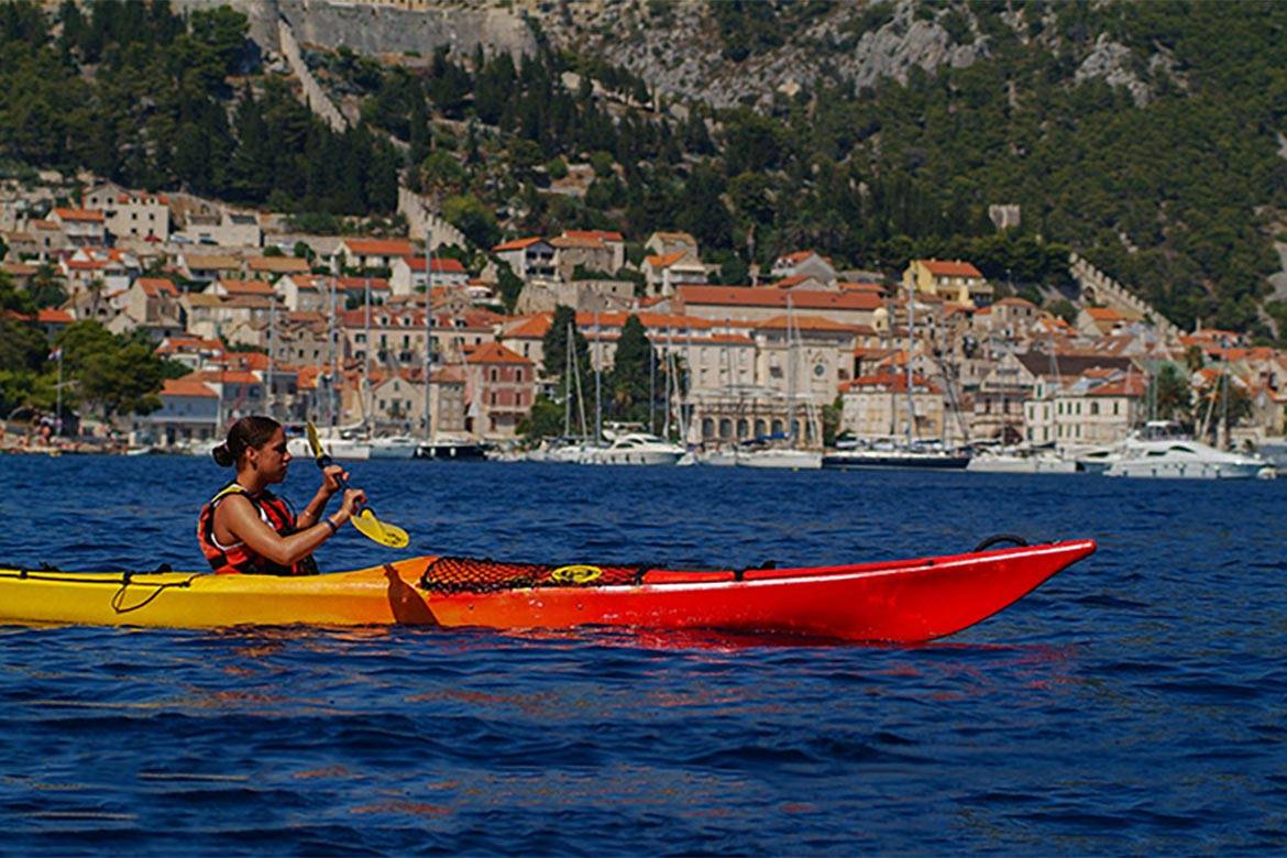Sea Kayaking Hvar   Hen Croatia